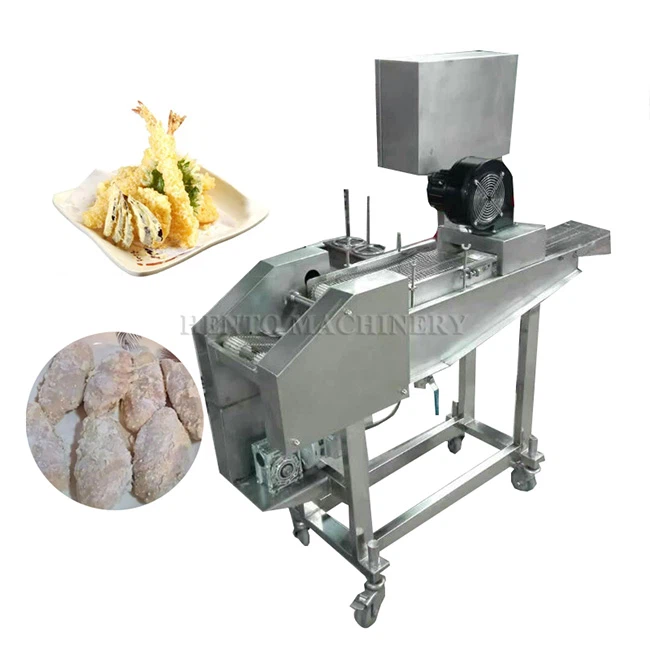 Meat Patty Paste Coating Machine